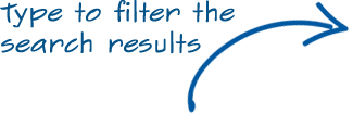 Type to filter the search results
